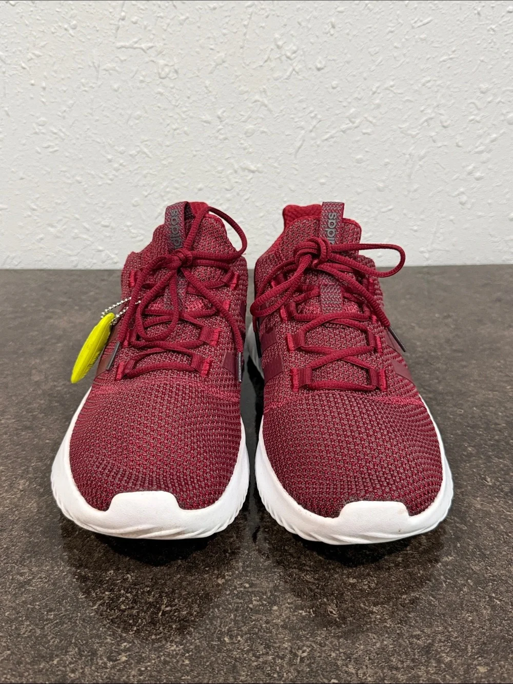 ADIDAS Kaptir X Cloud Foam Maroon Running Sneakers Men’s Size 12